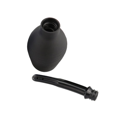 Anal Douche Enema Bulb Vaginal Douche Enema Cleaner for Women’s or Man’s Health for Water Or Coffee Colon Cleansing, Detox and Constipation (Black, 10.4 Ounce)…