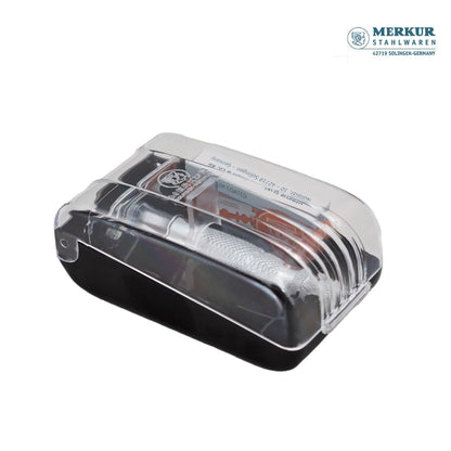 MERKUR 33C Short Handle Double Edge Safety Razor Set with 10 Blades In A Box