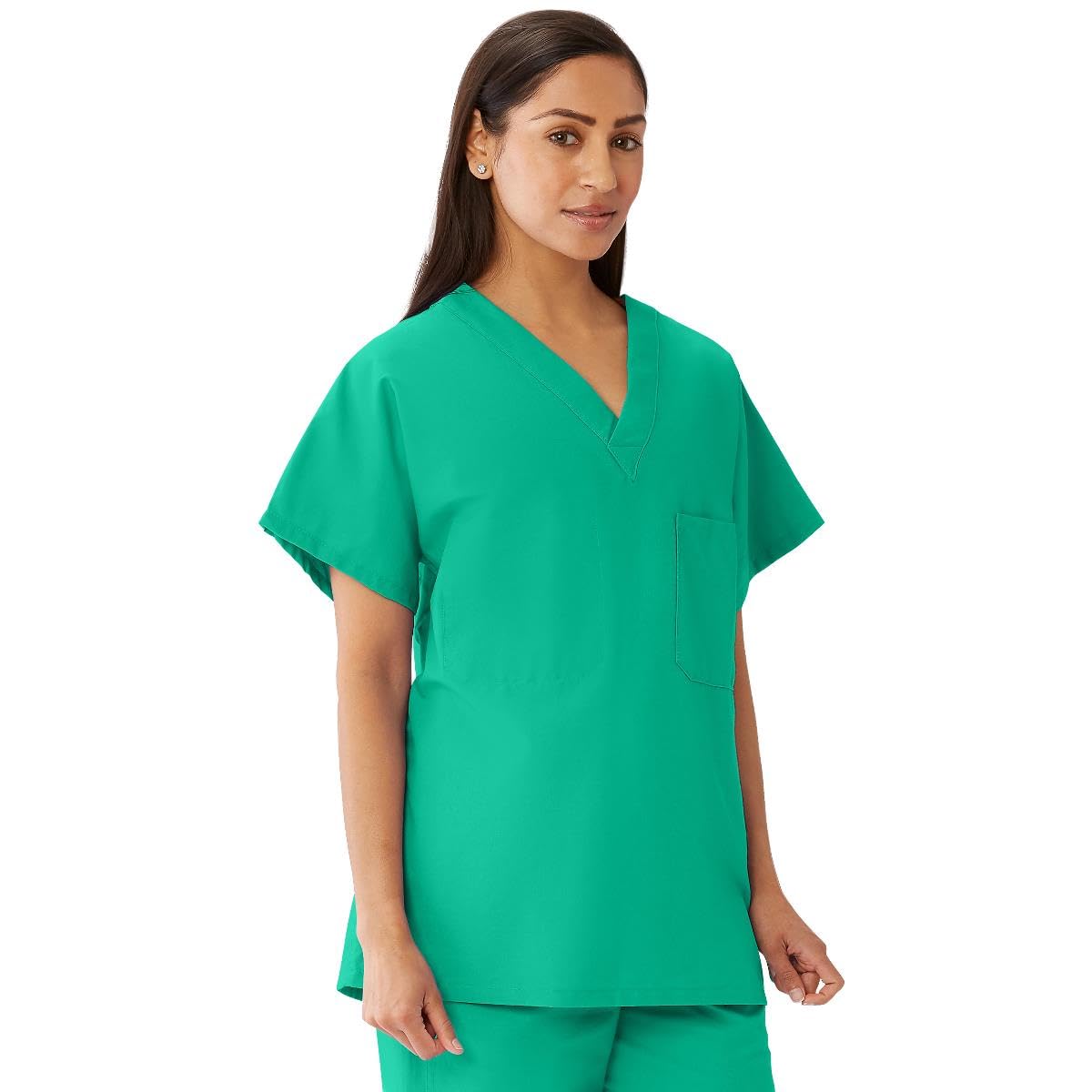 CottonCare Unisex Scrub Tops Jade