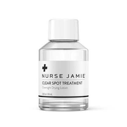 Nurse Jamie Clear Spot Treatment – Fast-Acting Overnight Blemish Treatment with Salicylic Acid, Glycolic Acid & Sulfur