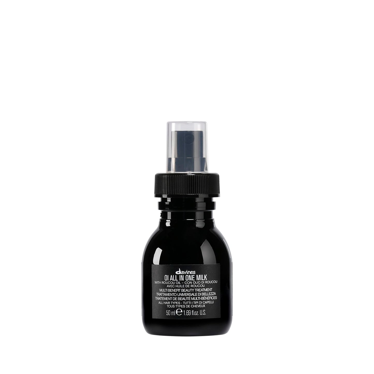 Davines OI All in One Milk | Hair Leave-in Conditioner Spray | Powerful Hair Detangler + Hydrating Leave-In Treatment | Smoothes Frizzy Hair