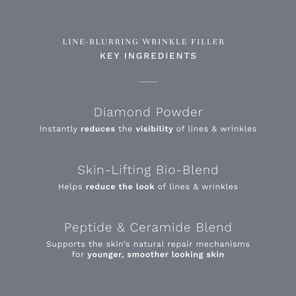 City Beauty Line-Blurring Wrinkle Filler – Spot Solution for Wrinkles & Fine Lines – Smooth, Firm & Hydrated Skin for Face & Neck – Clean Formula with Peptides & Diamond Powder