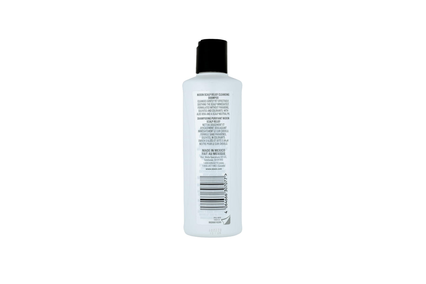 Nioxin Scalp Relief Cleansing Shampoo | Soothes, Hydrates, & Thickens Hair | For Sensitive, Dry, & Itchy Scalp | Made with Aloe Vera & Vitamin E