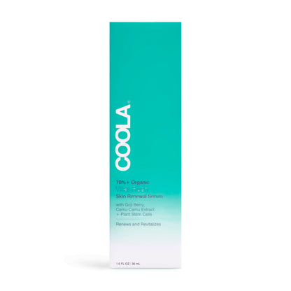 COOLA Organic Vital Rush Skin Renewal Serum, Dermatologist Tested Skin Barrier Protection with Vitamin C and Hyaluronic Acid, Vegan and Gluten Free, 1 Fl Oz