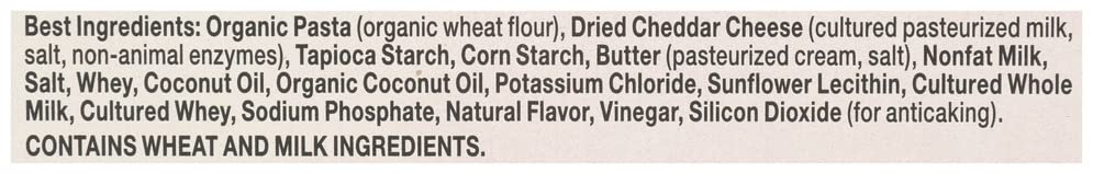 Annie'S Homegrown, Mac Cheese White Cheddar 4 Pack, 8.04 Ounce