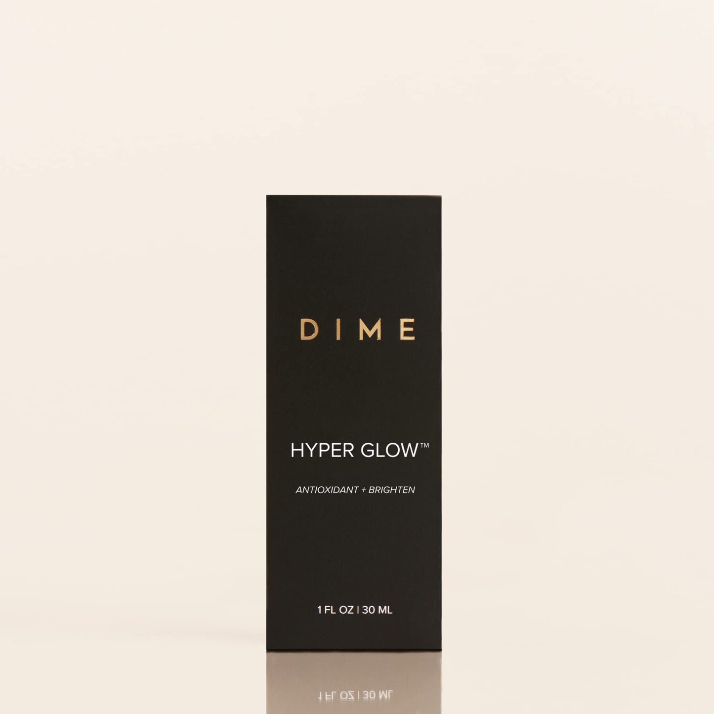 DIME Beauty Hyper Glow Treatment Vitamin C Serum Dark Spot Remover for Face Brightening Hydrating Antioxidant Vitamin C Serum for Face with Ferulic Acid Resveratrol Hyaluronic Acid Aloe 1 oz / 30 ml