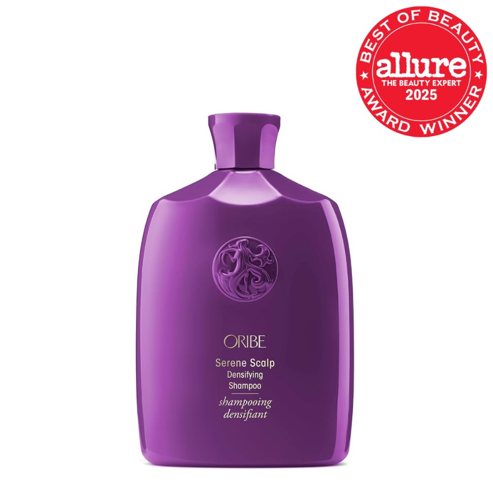 Oribe Serene Scalp Densifying Shampoo for Thinning Hair - Adds Volume, Body & Fullness for Thicker, Healthier Hair - Reduces Shedding & Stimulates Scalp - With Capixyl™ - 8.5 oz