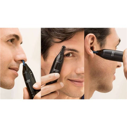 Norelco Philips NT1715 (1000) Nosetrimmer for Ears, Nose & Eyebrow Hair Trimming with No Pulling Guaranteed