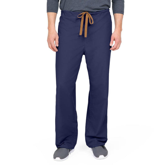 Medline PerforMAX Reversible Drawstring Scrub Pant, ANG-CC, Medium, Navy