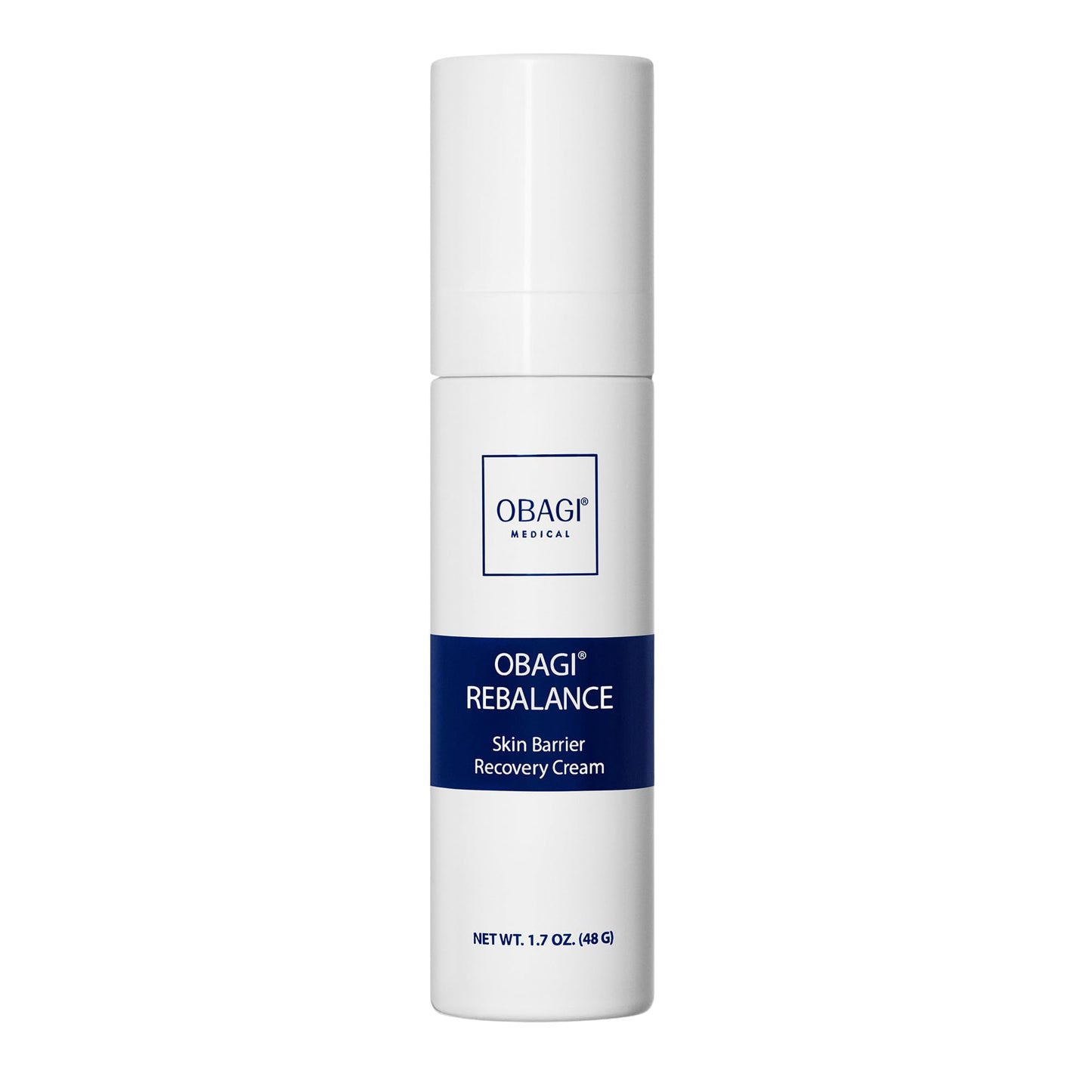 Obagi Rebalance Skin Barrier Recovery Cream – Soothing Probiotic Moisturizer Reduces Redness with Ceramides and Niacinamide – Suitable for Sensitive Skin with Eczema, Rosacea or Acne – 1.7 oz