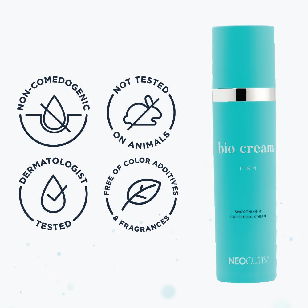 Neocutis Bio Cream Firm - Skin Smoothing and Tightening Cream - Supporting Collagen and Elastin Production - 50ml