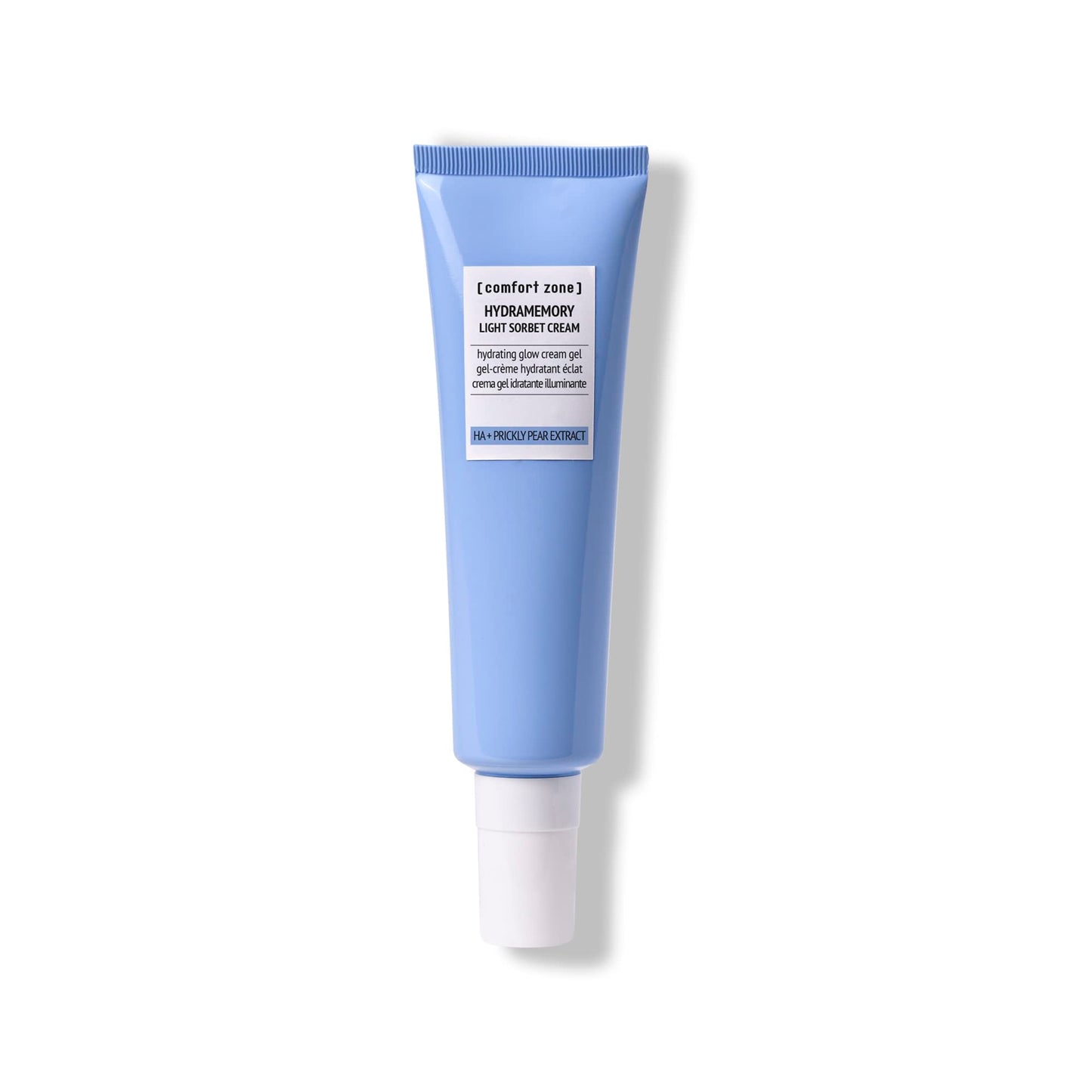 Hydramemory Light Sorbet Cream, Hydrating Face Gel, Non Greasy, Climate Adaptive, Immediate Glow, Softens, Vegan, Prickly Pear, Hyaluronic Acid, Combination Skin, Daily, 2.03 Fl Oz