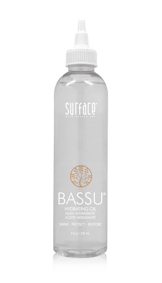 SURFACE Hair - Bassu Moisture Hydrating Oil- Restore, Moisturize, Detangle & Soften - 8 fl oz