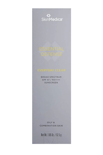 SkinMedica Essential Defense Mineral Shield SPF Sunscreen for Face. This Lightweight, Facial Sunscreen is Ideal for Oily and/or Combination Skin, 1.85 Oz