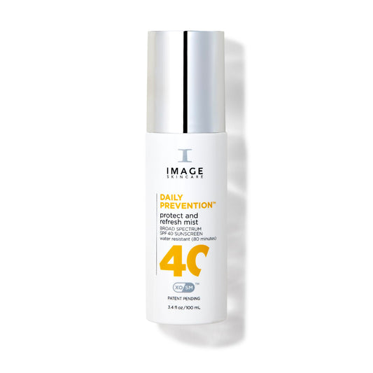 IMAGE Skincare DAILY PREVENTION Protect & Refresh Mist, SPF 40 Broad Spectrum Sunscreen Spray, 3.4 Fl Oz