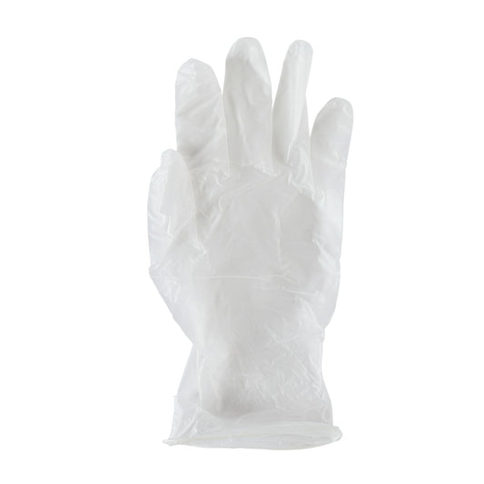 Boardwalk General Purpose Vinyl Gloves, Powder/Latex-Free, 2.6 mil, Large, Clear, 100/Box, 10 Boxes/Carton