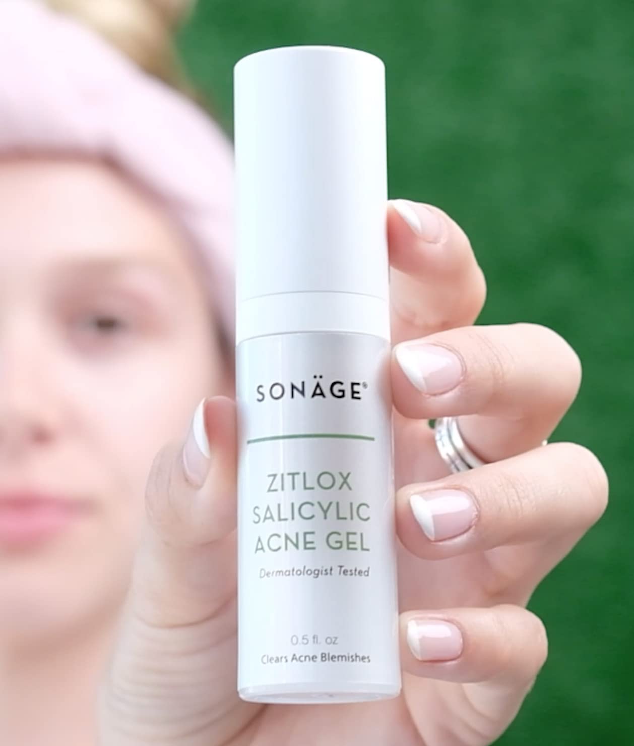 Sonage Zitlox Salicylic Acne Gel: Spot Treatment with Tea Tree Oil | Clears Acne Blemishes | Benzoyl Peroxide Alternative