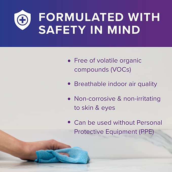 Oxivir Diversey 100898636 Tb One-Step Liquid Disinfectant Cleaner, Hospital Grade Accelerated Hydrogen Peroxide AHP, No Fragrance Added, Ready-to-Use, 1-Gallon