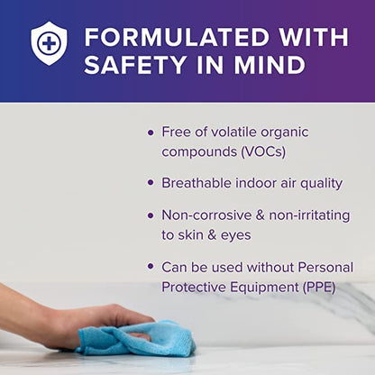 Oxivir Diversey 100898636 Tb One-Step Liquid Disinfectant Cleaner, Hospital Grade Accelerated Hydrogen Peroxide AHP, No Fragrance Added, Ready-to-Use, 1-Gallon