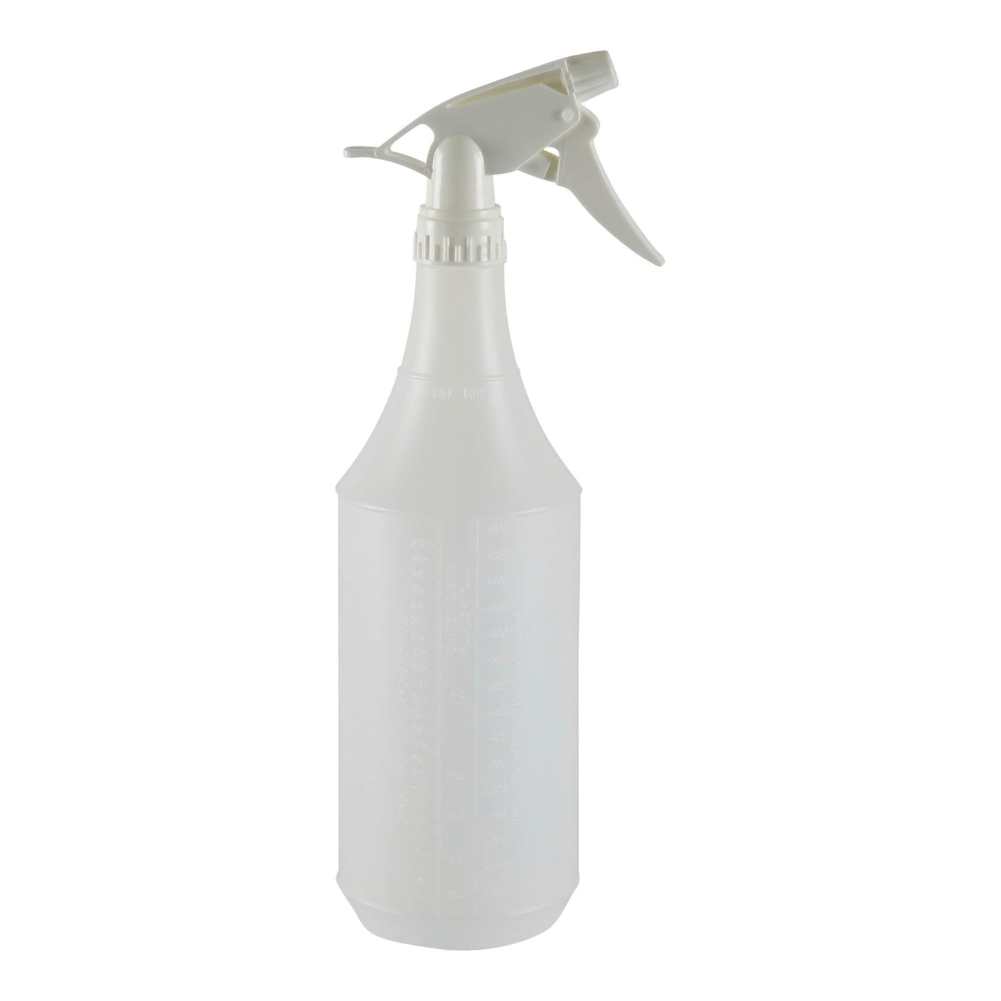 Boardwalk BWK00032 32 oz. Embossed Spray Bottle - Clear (24/Carton)