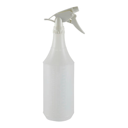 Boardwalk BWK00032 32 oz. Embossed Spray Bottle - Clear (24/Carton)