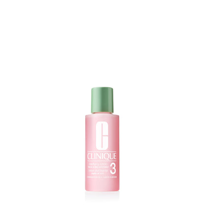 Clinique 3-Step Clarifying Lotion Face Exfoliator 3 | Toner With Witch Hazel + Salicylic Acid | For Combination Oily Skin Types