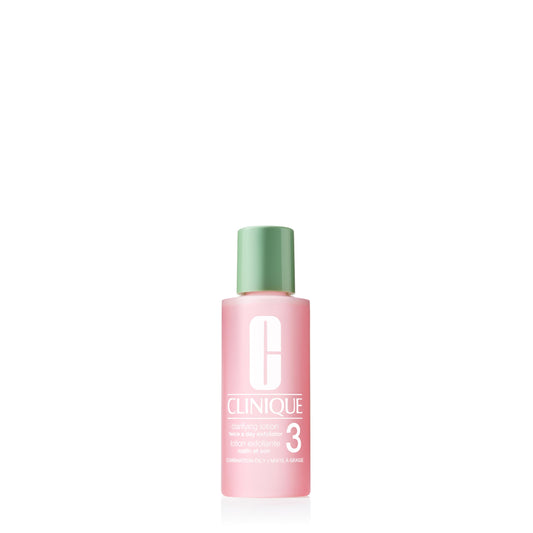 Clinique 3-Step Clarifying Lotion Face Exfoliator 3 | Toner With Witch Hazel + Salicylic Acid | For Combination Oily Skin Types