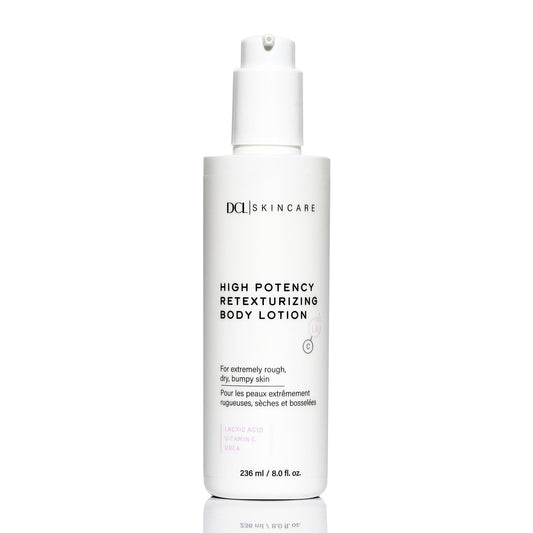 DCL Skincare High Potency Retexturizing Body Lotion for Smooth, Renewed Skin, 8 Fl oz