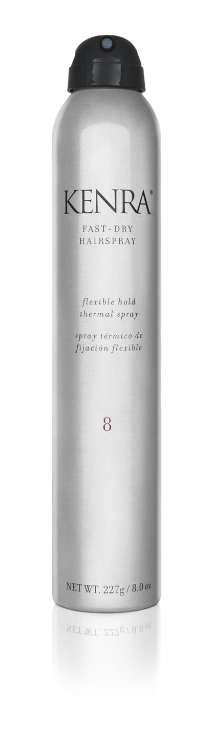 Fast Dry Hairspray 8 | Flexible Hold Thermal Spray | Multifunctional Spray, Ideal For Both Styling & Finishing | Lightweight, Instant Control | All Hair Types