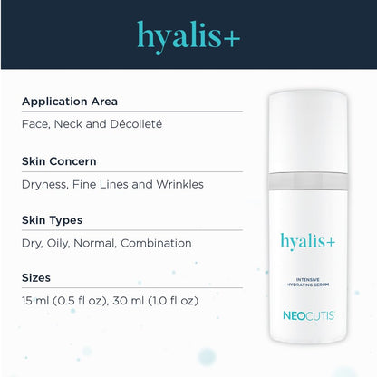 Neocutis Hyalis+ Intensive Hydrating Serum - Anti-Aging and Oil-Free