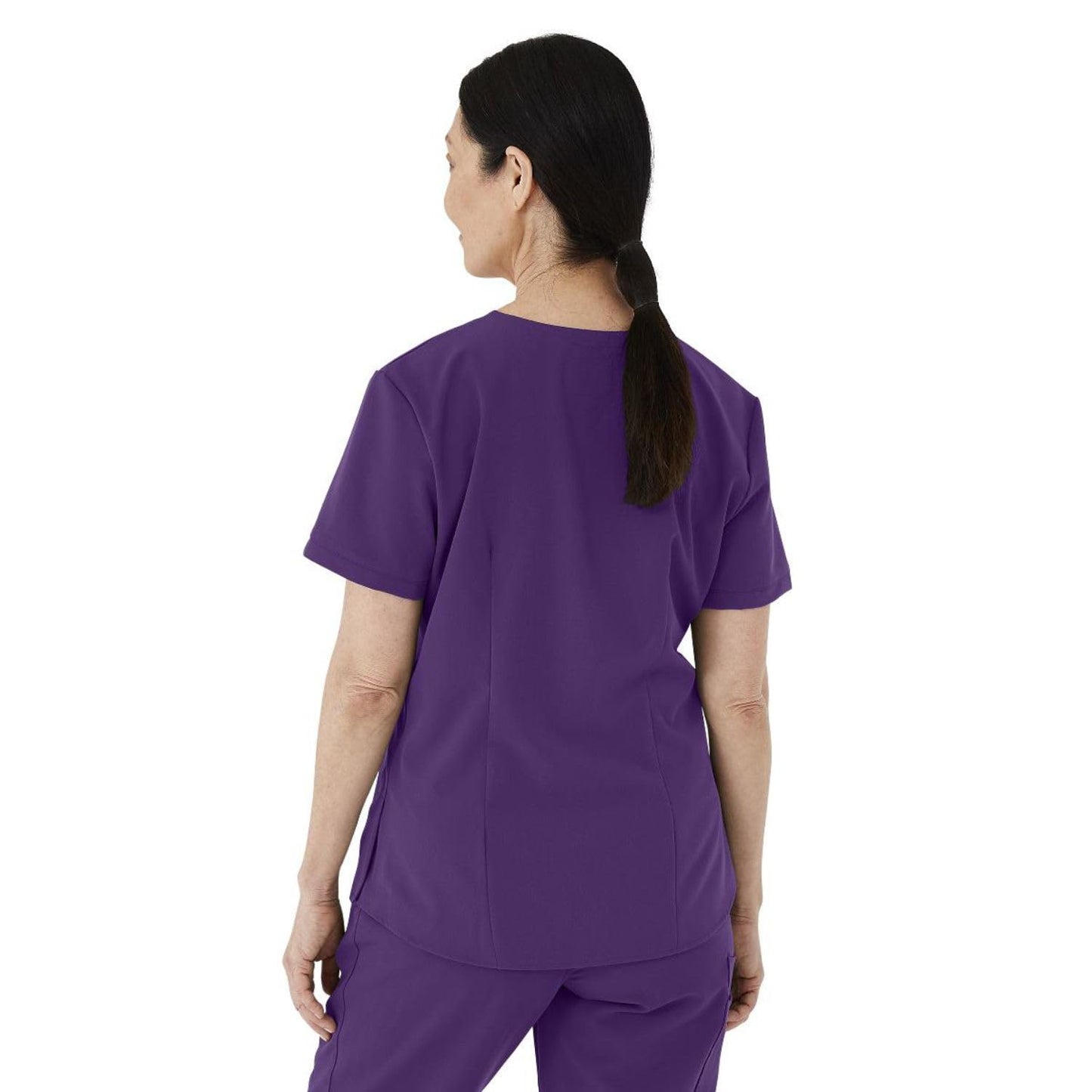 Medline Lexington AVE Women's Scrub Top, Teal, Size Medium, Each