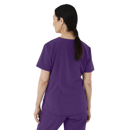 Medline Lexington AVE Women's Scrub Top, Teal, Size Medium, Each