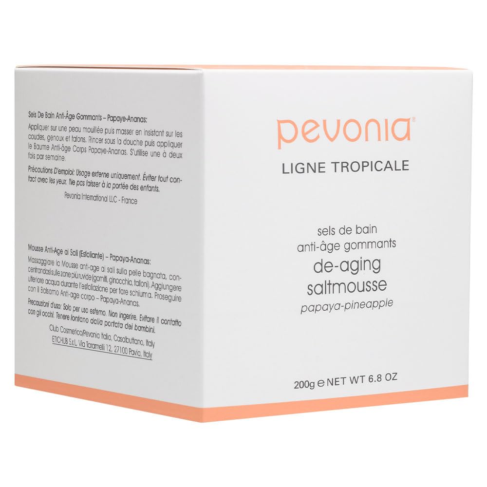 Pevonia De-Aging Saltmousse, Papaya/Pineapple, 6.8 oz.