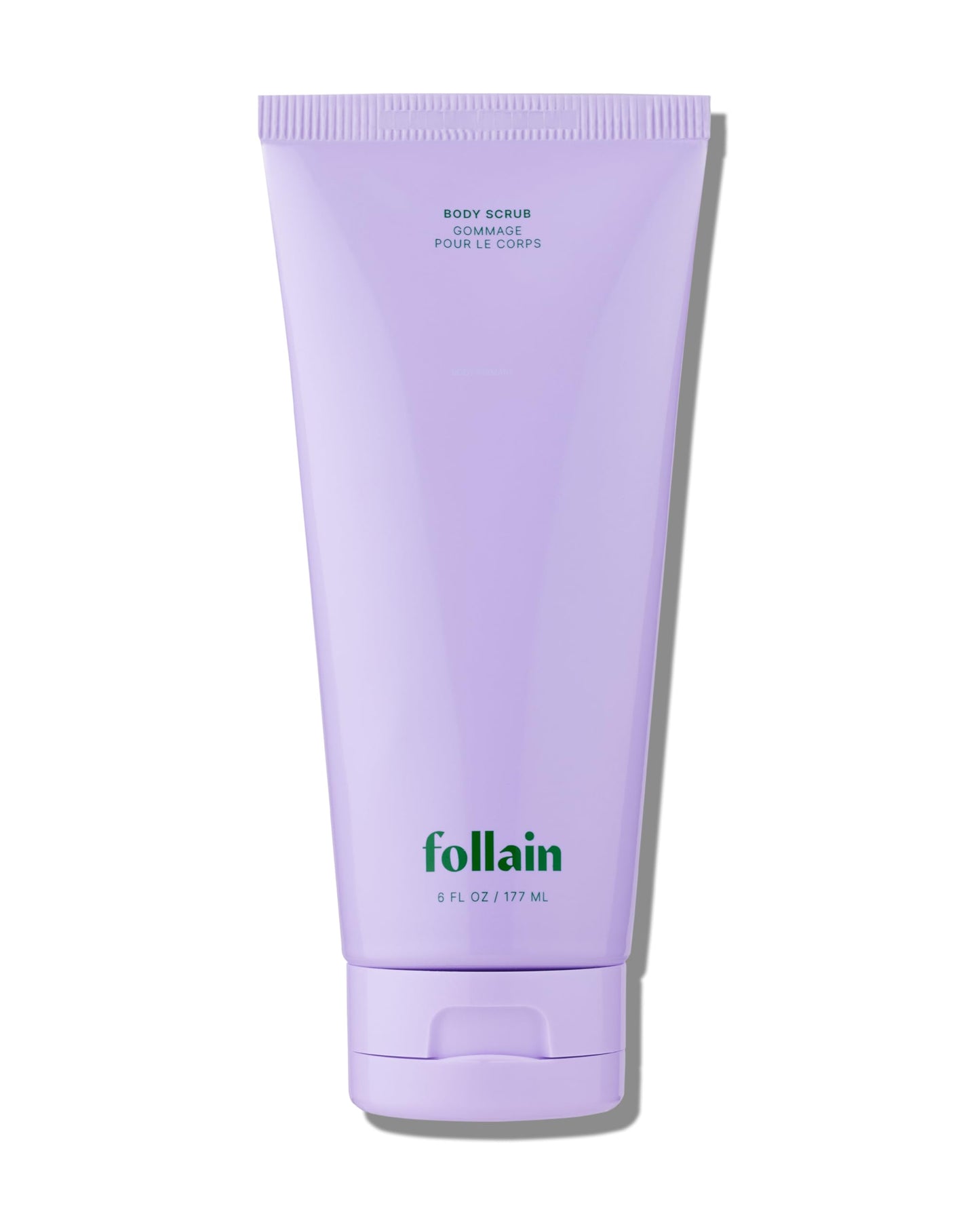 Follain Exfoliating Glycolic + Salicylic Acid Body Scrub for Dull, Dry Skin | Resurfacing AHA + BHA Clay Body Polish for Softer, Smoother Skin - Clean Beauty, Vegan & Cruelty-Free