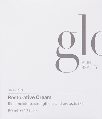 Glo Skin Beauty Restorative Cream, 1.7 oz – Hydrating Face Moisturizer with Resveratrol, Squalane & Black Currant Seed Oil – Nourishing Facial Cream for Dry, Sensitive & Aging Skin – Daily Moisturizer