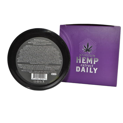 Premium Hemp Extract Daily Triple Cream - Menthol, Argan, Jojoba, Rosehips - Lightweight, Fast-Absorbing Moisturizing Topical Lotion with Essential Oils - 1.7 Ounces (Lavender, Pack of 1)