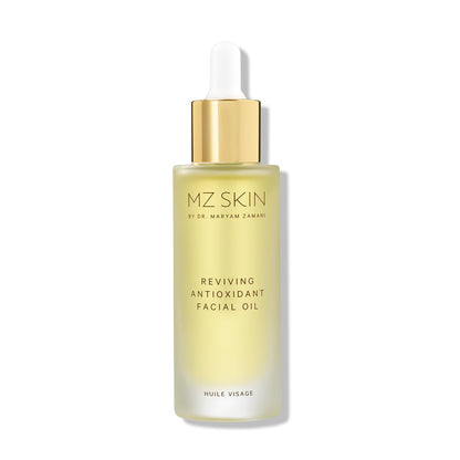 MZ SKIN Reviving Antioxidant Facial Oil 1.01 fl oz | Omega-Rich Seed Oils, Mastic Tree & Phytocannabinoid Complex | Nourishes, Firms & Calms