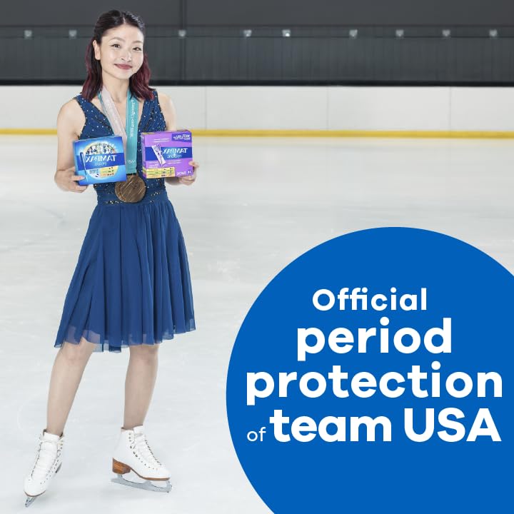 Tampax Pearl Tampons Regular Absorbency, with Leakguard Braid, Unscented, 50 Count x 2 Packs (100 Count Total) (Packaging May Vary)