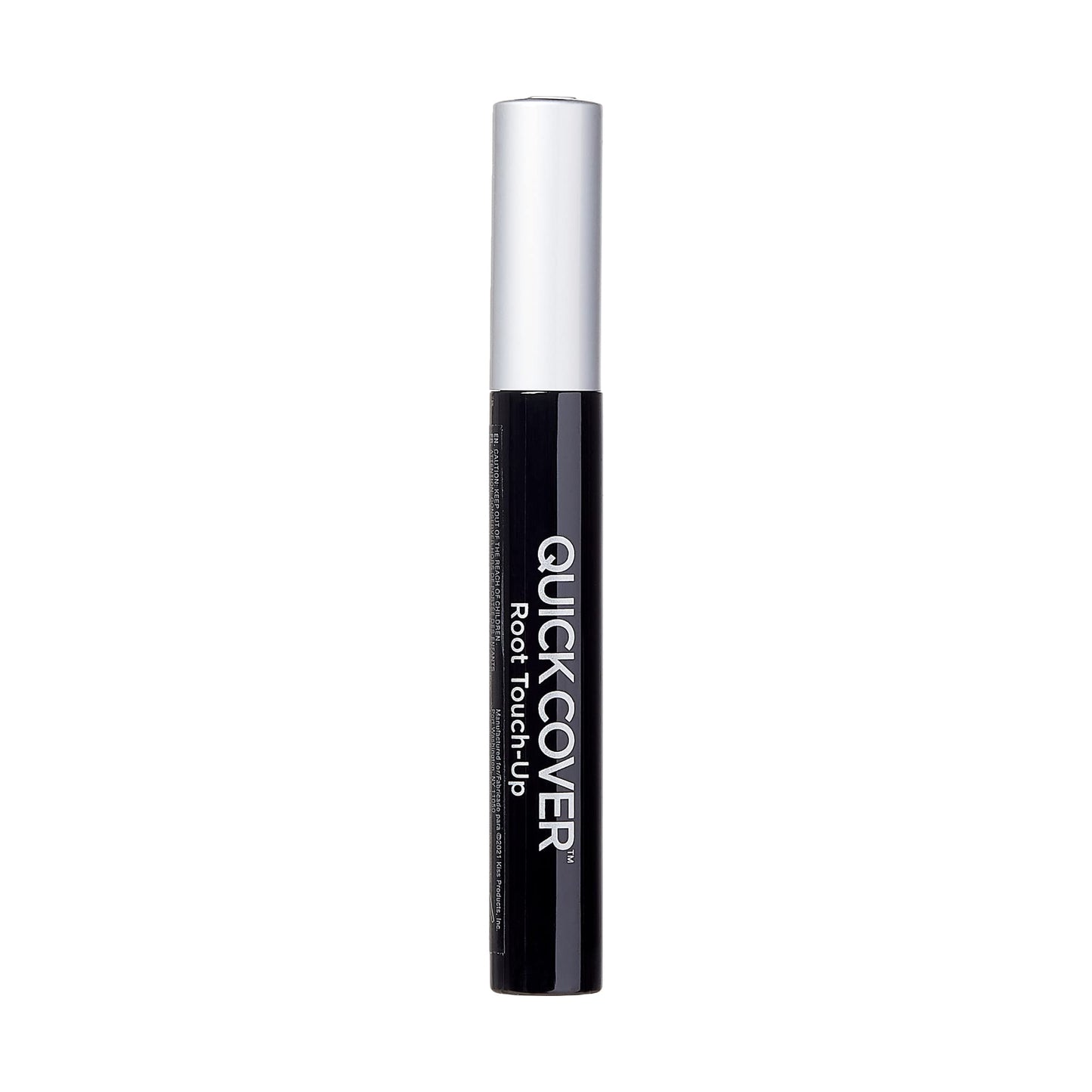 RED by KISS Quick Cover Root Touch Up Rescue (Black 2 Pack), Mascara Natural Water-Resistant Temporary Gray Concealer Cover Up Brush for Hair Mustache & Beard, Formulated with Jojoba Oil