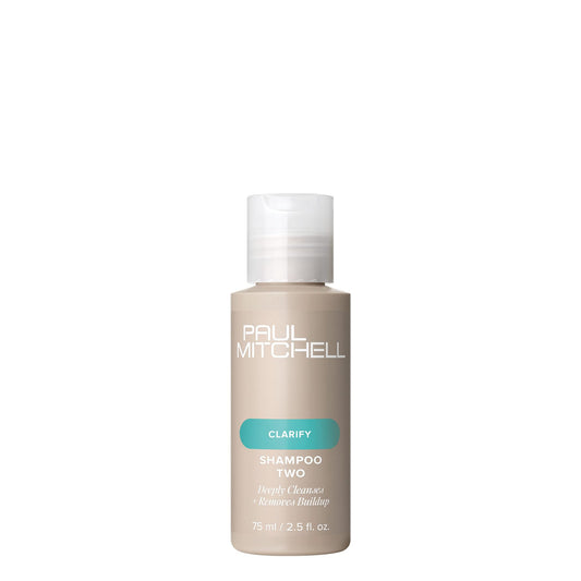 Paul Mitchell Shampoo Two, Clarifying Shampoo, Deep Cleanses + Removes Buildup, For All Hair Types, Especially Oily Hair