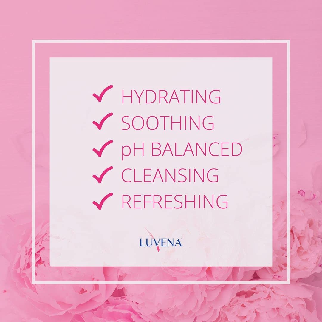 Luvena Lubricant for Women, Relieves Feminine Dryness, Intimate Skin Care & Menopause Support, Moisturizing Lubrication Gel, Non Staining, pH Balanced, Water Based, Paraben & Glycerin Free (2 Pack)