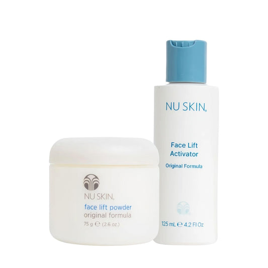 Nu Skin Face Lift Powder with Activator | Instant Smoothing Effect for Face & Neck | Supports a Refreshed Appearance | Daily Cosmetic Face Powder
