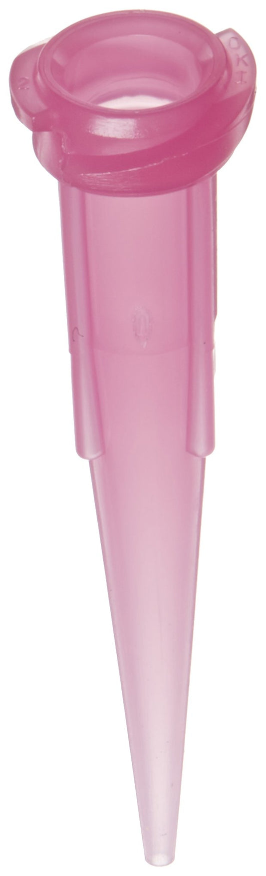 Metcal 920125-DHUV Series TT High Density Polyethylene UV Light Block Taper Tip for Fluid Dispensing Needle, 1.25" Tip Size, 20 Gauge, Pink (Pack of 50)