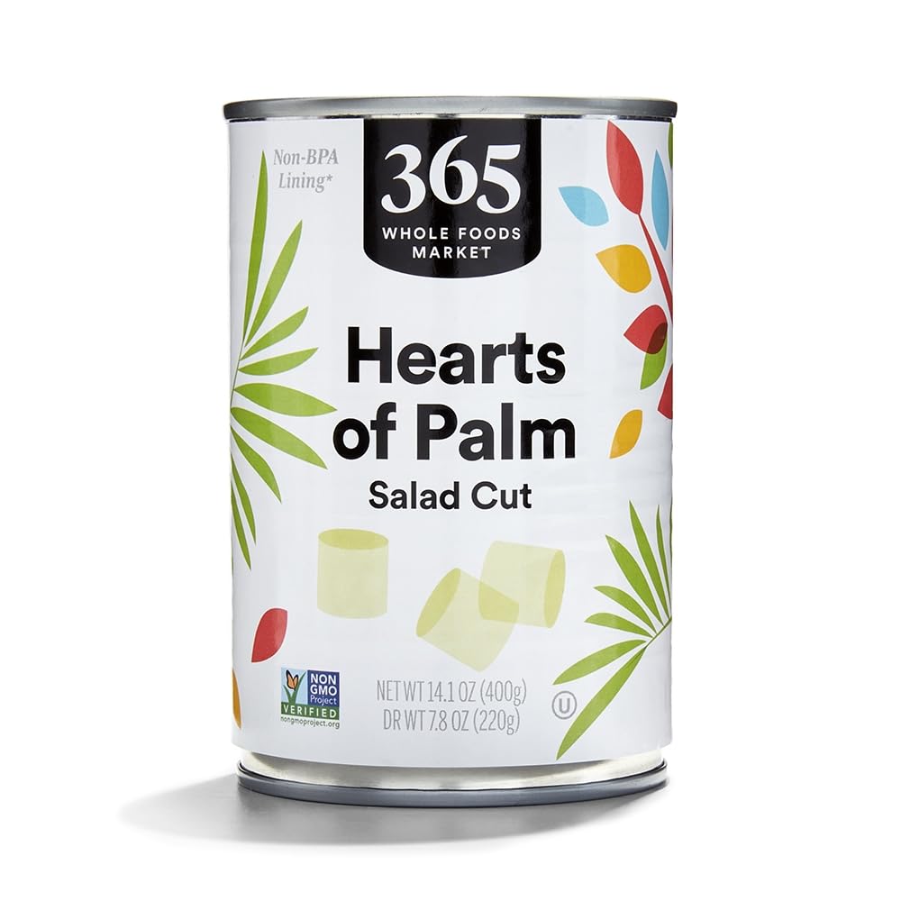 365 by Whole Foods Market, Hearts Of Palm Salad Cut, 14.1 Ounce