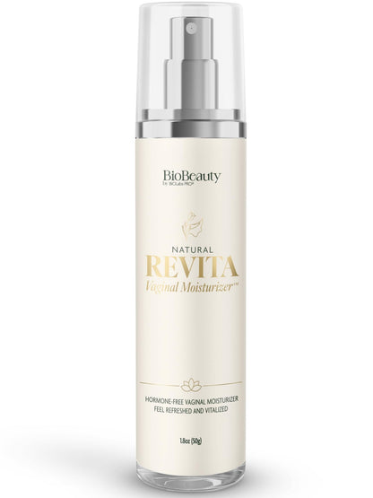 Revita Vaginal Moisturizer Cream, Hormone-Free Vaginal Moisturizer with Shea Butter, Hyaluronic Acid, Cocoa Butter, Vitamin E, Natural Oils & Beeswax - Gentle Hydration for Comfort & Balance, 1.8oz