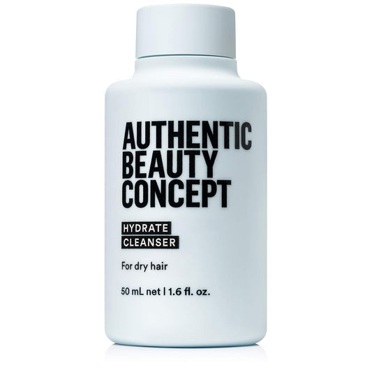 Authentic Beauty Concept Hydrate Cleanser | Shampoo | Normal To Dry or Curly Hair | Adds Moisture & Shine | Vegan & Cruelty-free | Sulfate-free