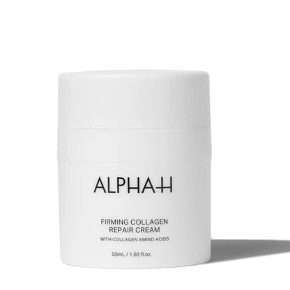 Alpha-H Firming Collagen Repair Face Cream 50ml – Barrier Support Moisturizer for Dry, Dehydrated Skin – Smooths Fine Lines & Boosts Elasticity