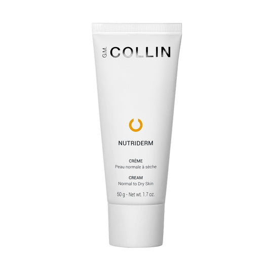G.M. COLLIN Nutriderm Cream | Nourishing Daily Face Cream for Dry Skin | Moisturizing Skincare With Rice Peptides and Moroccan Argan Oil