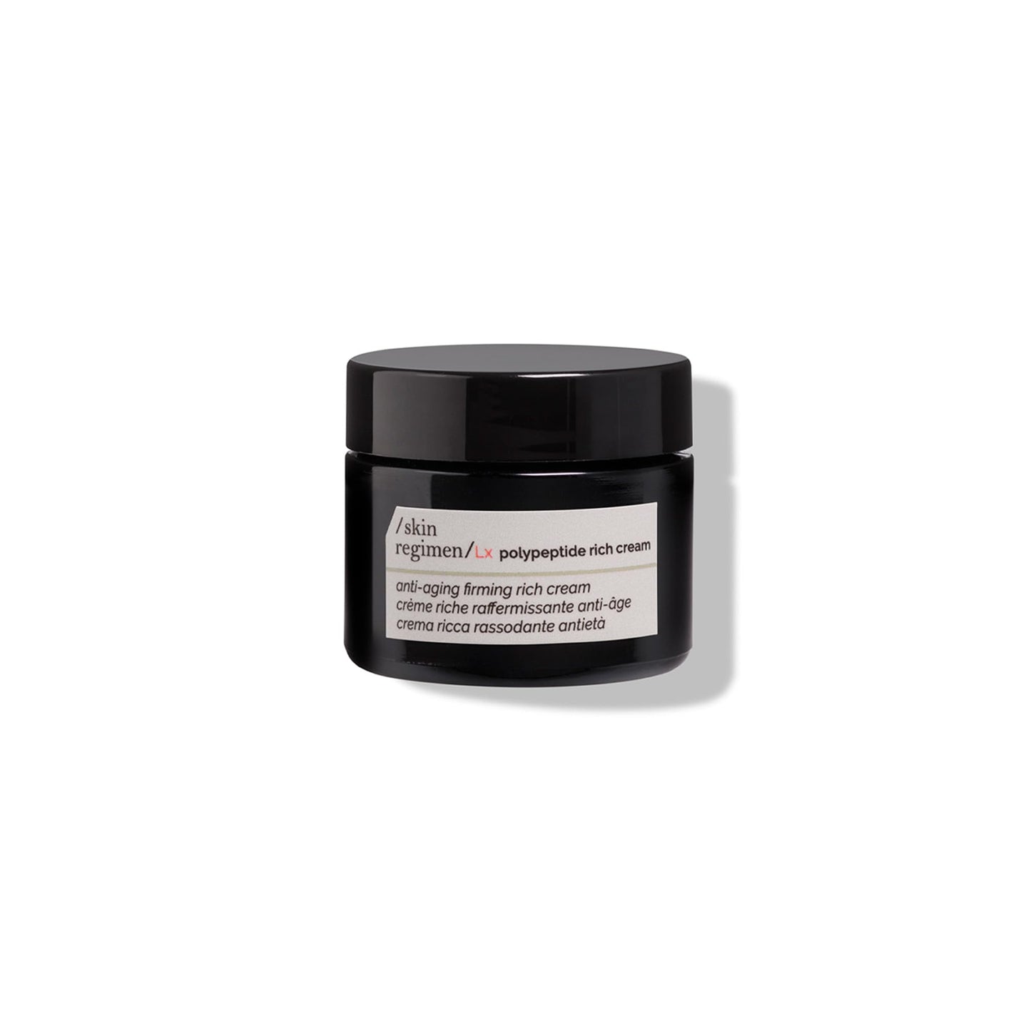 /skin regimen/Lx Polypeptide Rich Cream, Anti-Aging Firming Moisturizer, Nourishes, Corrects Wrinkles, Longevity Complex™, Peptides, Clean Beauty, Vegan, Mature & Dry Skin, 1.69 Fl Oz