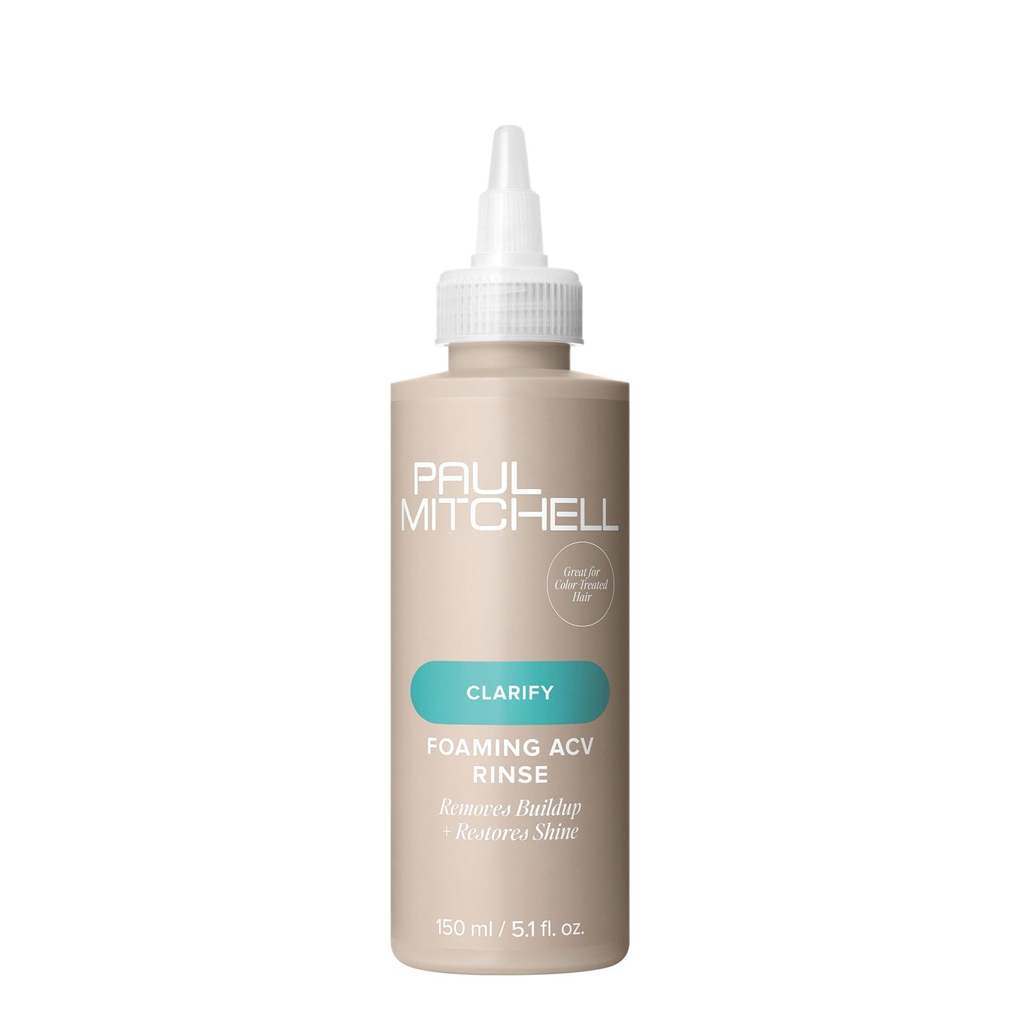Paul Mitchell Foaming Apple Cider Vinegar Rinse, Removes Buildup + Restores Shine, For All Hair Types, 5.1 fl. oz